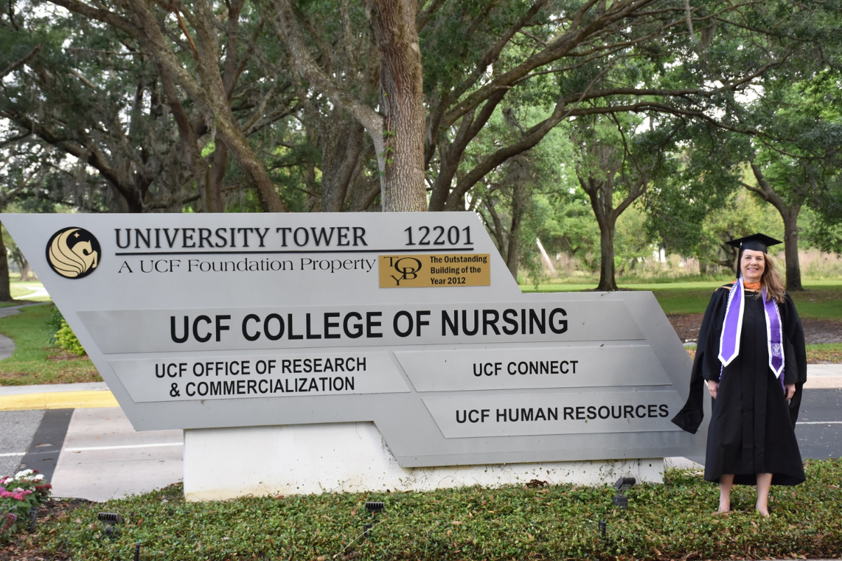 Knowledge is Power for Disabled Veteran and UCF Nursing Graduate UCF