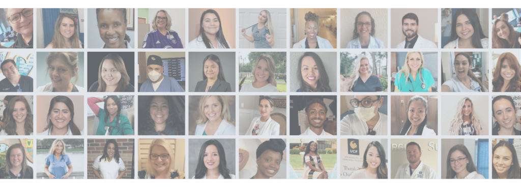 Collage of Spring Class of 2020 UCF Nursing Graduates