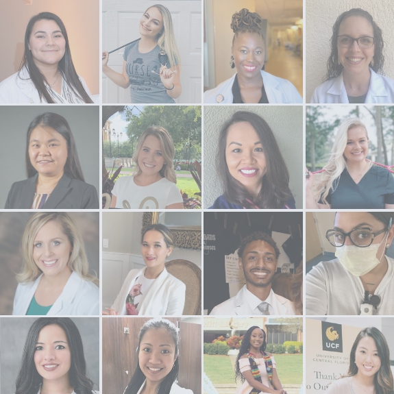 Collage of Class of 2020 UCF Nursing Alumni