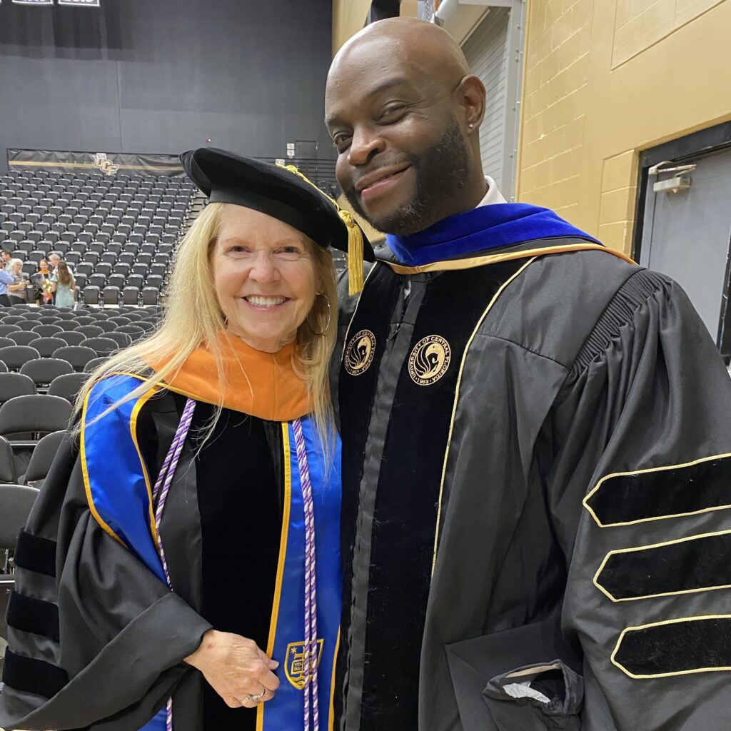 Veronica Decker with UCF College of Nursing Nurse Executive DNP graduate