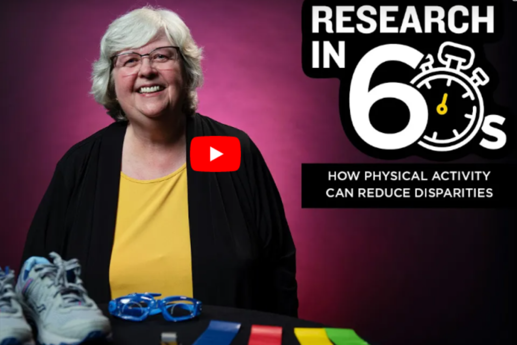 Research in 60 Seconds: How Physical Activity Can Reduce Health Disparities
