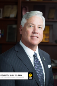 Ken Dion '91BSN, UCF Alumni 2022 Shining Knight Awardee