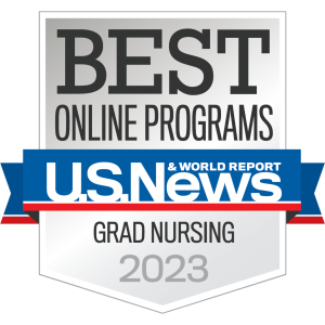 U.S. News Best Online Grad Nursing 2022 Badge