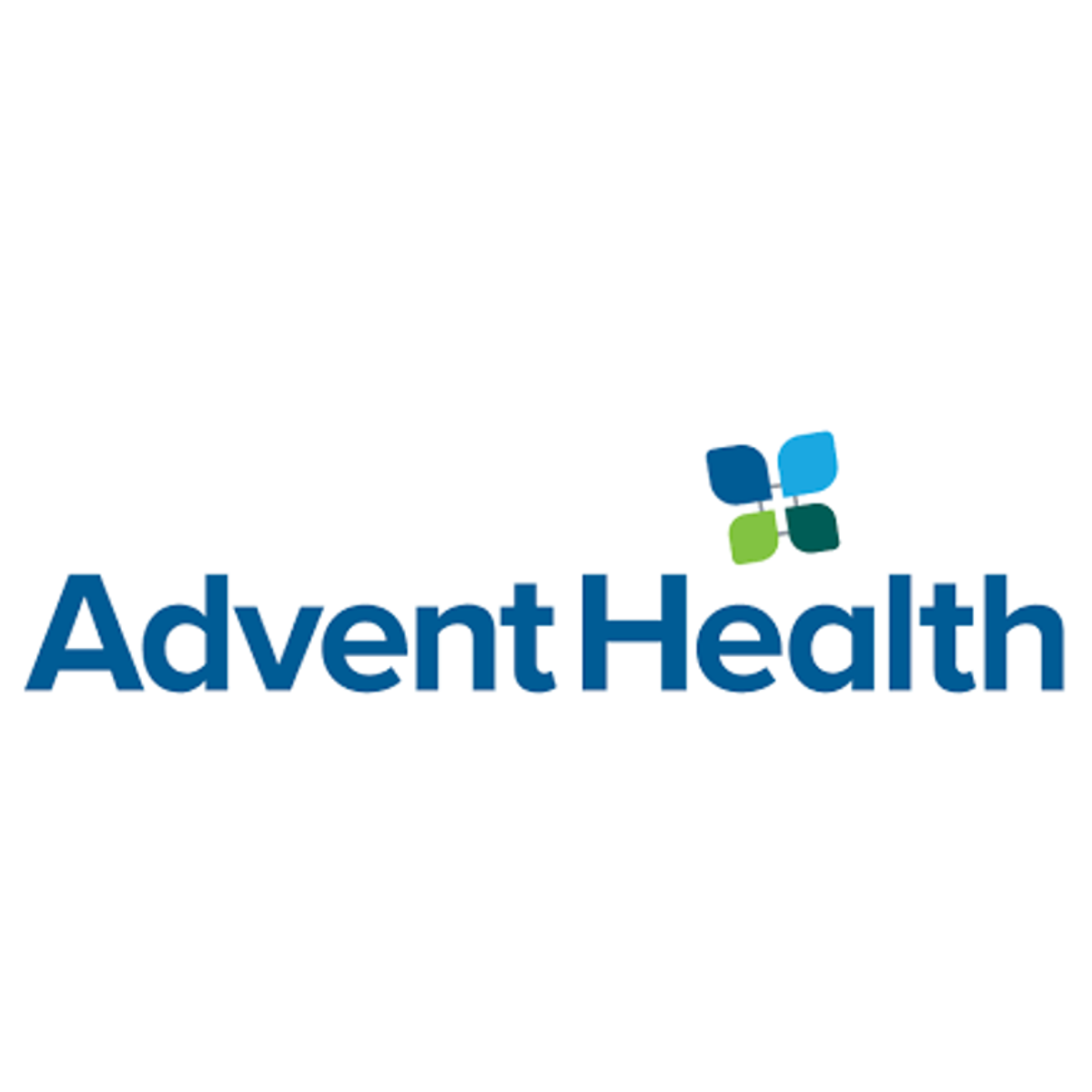 AdventHealth logo in blue