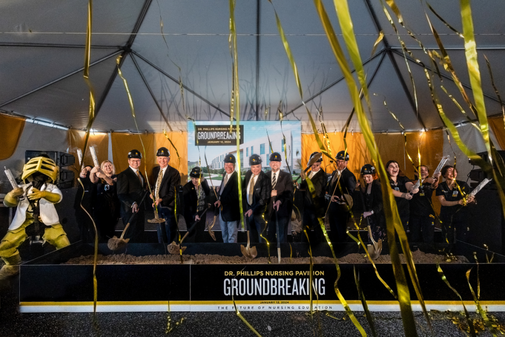 UCF Breaks Ground on Dr. Phillips Nursing Pavilion That Will Help Address Critical Shortage, Strengthen Patient Care
