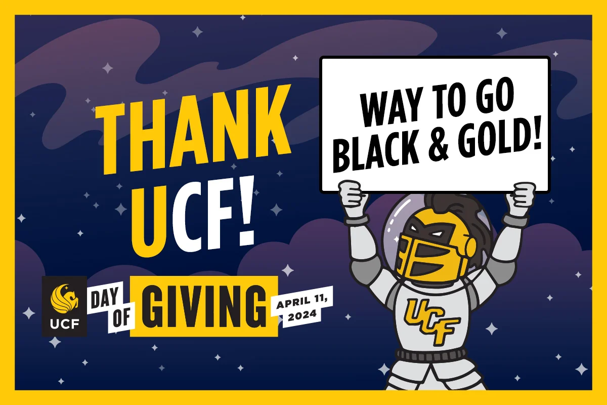 Thank You Knight Nation for a Recordbreaking Day of Giving 2024 UCF