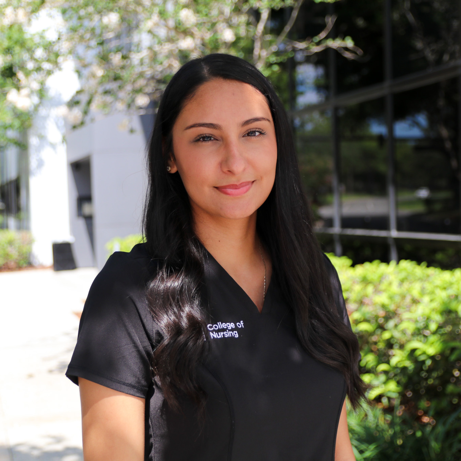 UCF nursing student Laila Hamdan