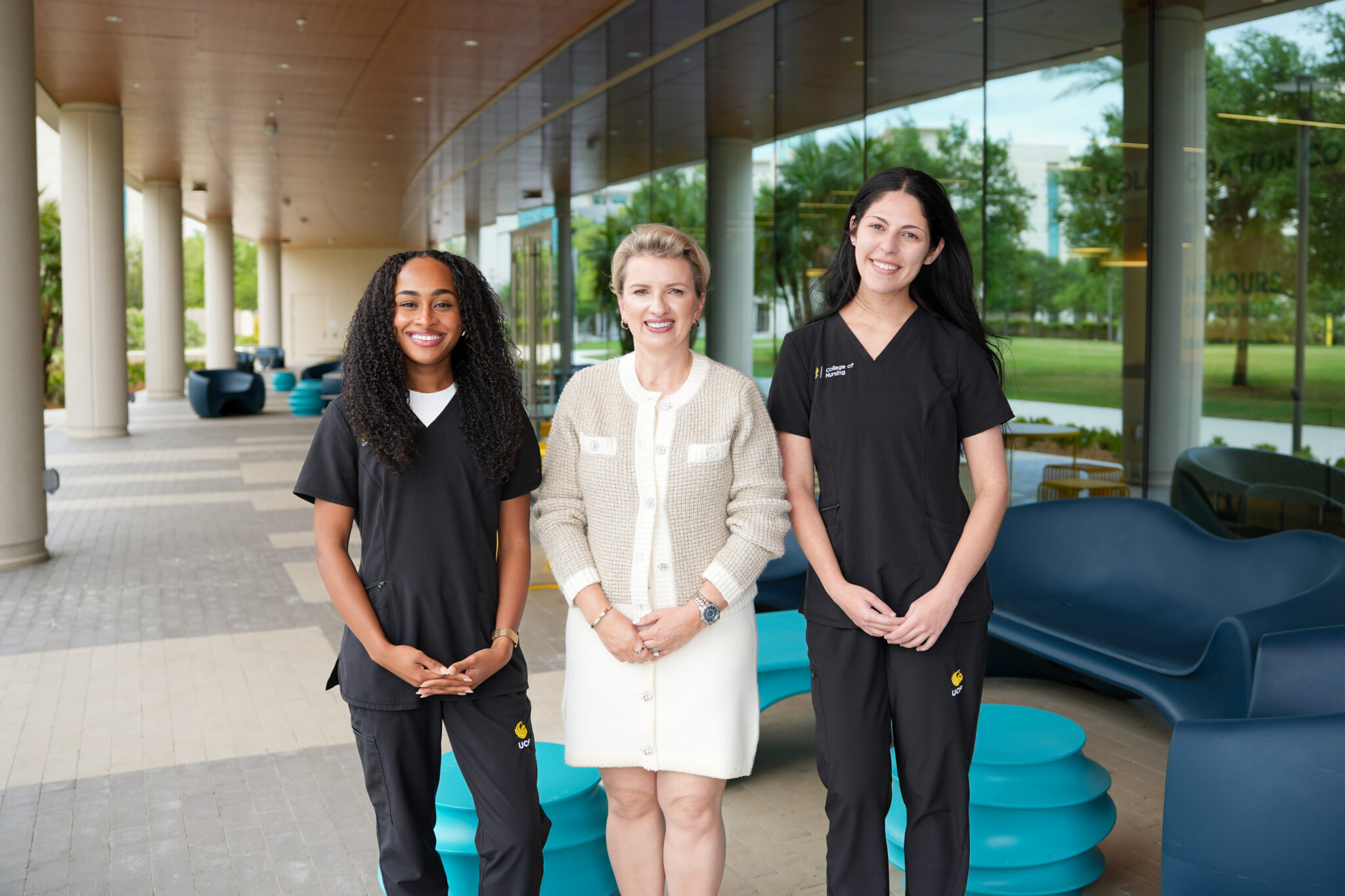 Allyson Crighton, Ilana Logvinov, and Abrianna Lalle.