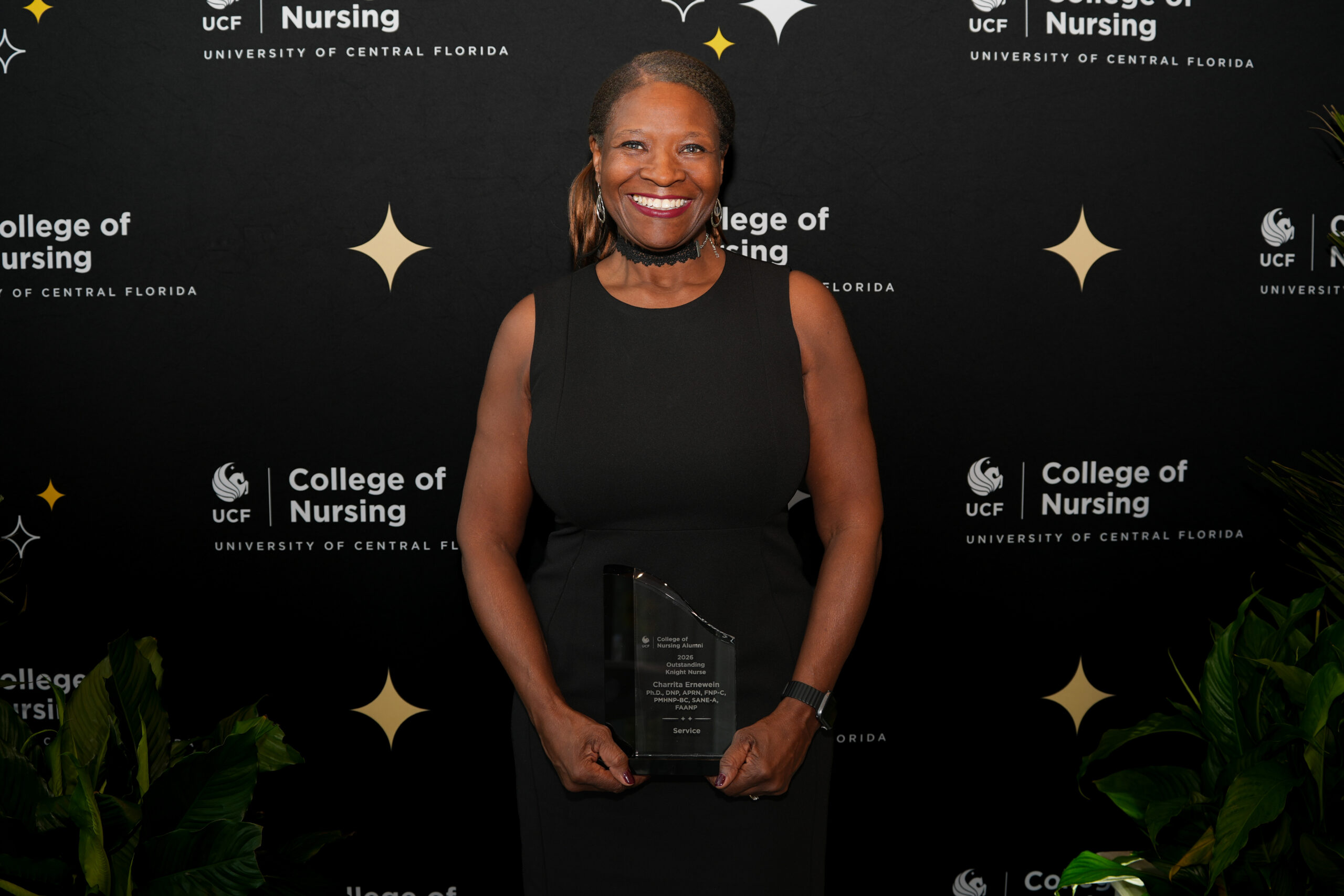 Charrita Ernewein, 2026 Outstanding Knight Nurse Awardee Service Award.