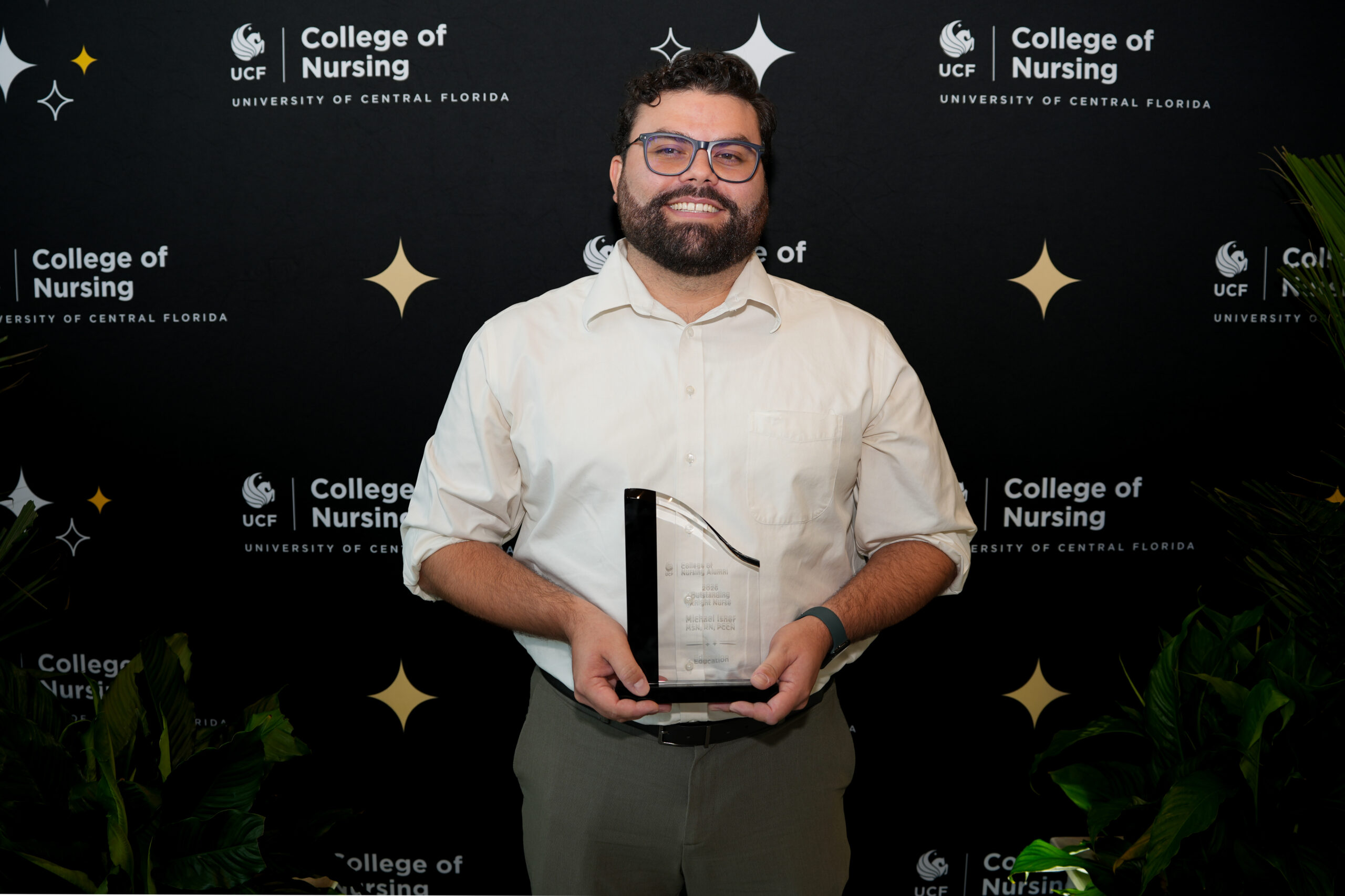Michael Isner, 2026 Knight Nurse Awardee Educator Award.
