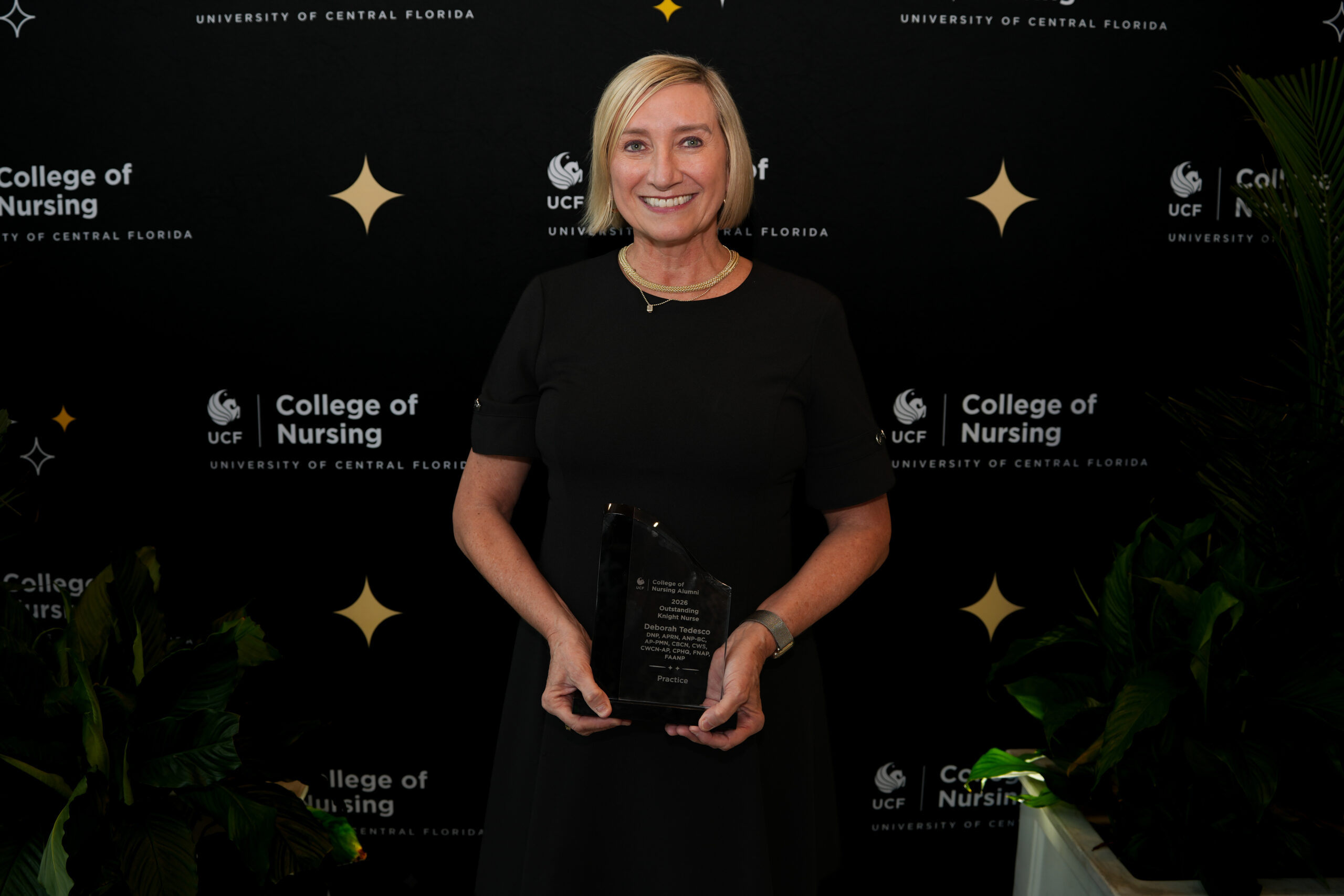 Deborah Tedesco, 2026 Outstanding Knight Nurse Awardee Practice Award.